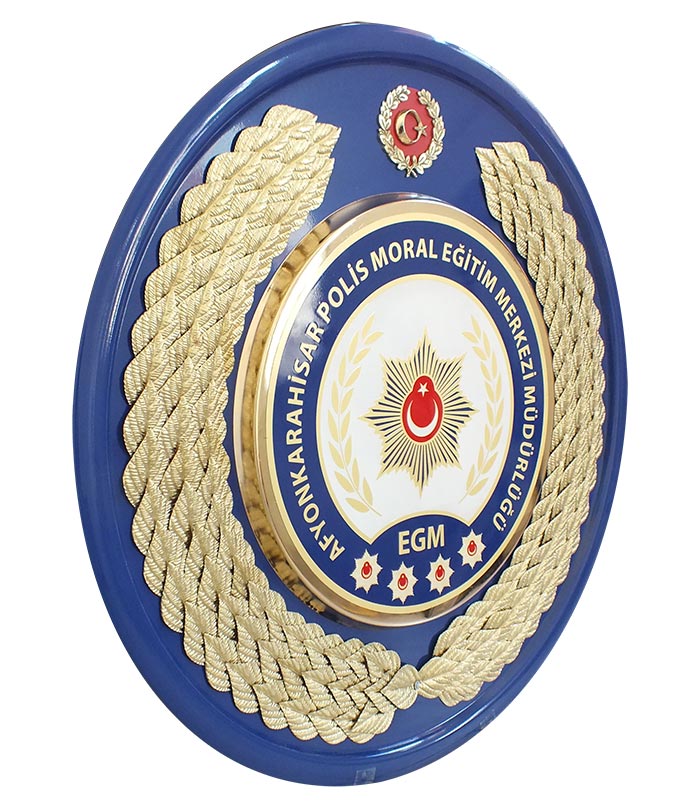 Yeni Logolu POMEM Polis Meslek Eitim Merkezi Metal Tren elengi