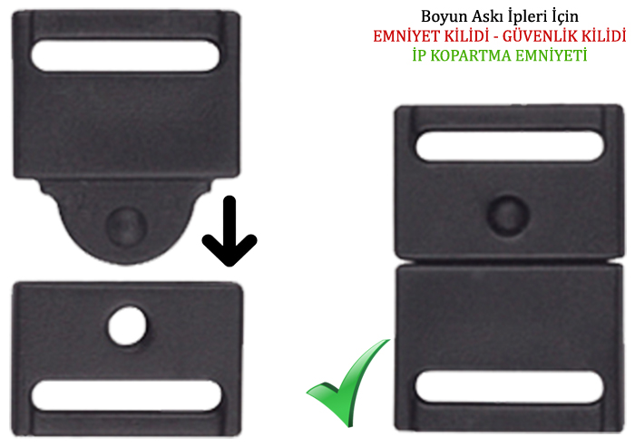 Boyun ask� ipi emniyet kilidi