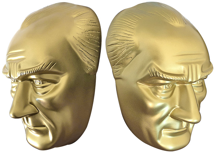 40 cm Fiberglass Atat�rk Mask�