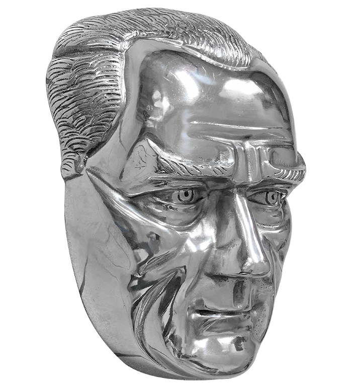 40 cm Döküm Alüminyum Atatürk Maskı 40 cm Döküm Alüminyum Atatürk Maskı