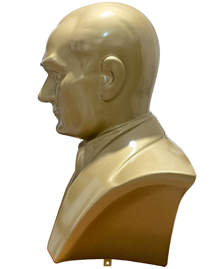 80 cm Fiberglass Atatürk Büstü - 80FGKM2 80 cm Fiberglass Atatürk Büstü - 80FGKM2
