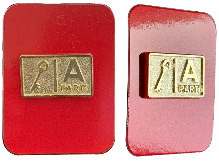 AP02 Anahtar Parti Yaka Rozeti