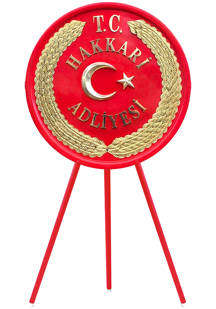 Adliye ve Baro �elenkleri , Cumhuriyet Ba�savc�l���, B�lge �dare Mahkemesi Metal T�ren �elengi