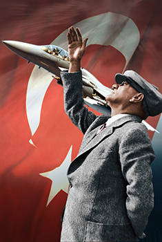 ATA 48 Askeri Atat�rk Posteri