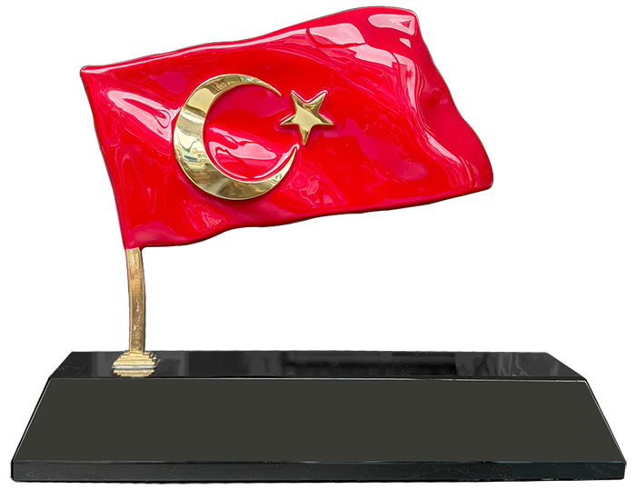  MVIP02 Dalgalanan Bayrakl� Masa �simli�i