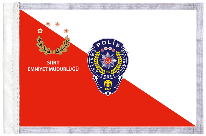 Emniyet Müdürü Araç Otofors Bayrağı