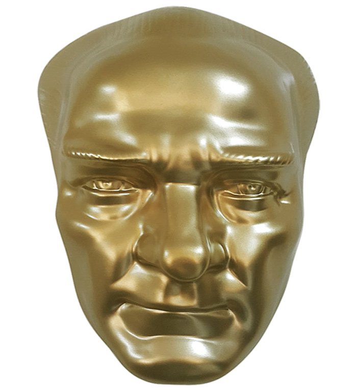 70 cm Fiberglass Atatürk Maskı 70 cm Fiberglass Atatürk Maskı
