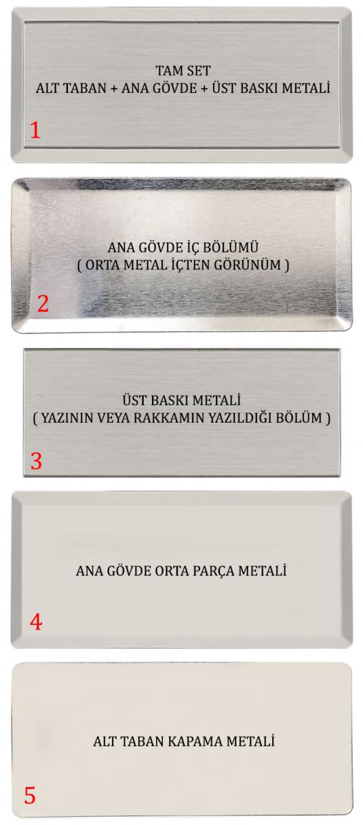 MYK01 Metal Yaka simlii