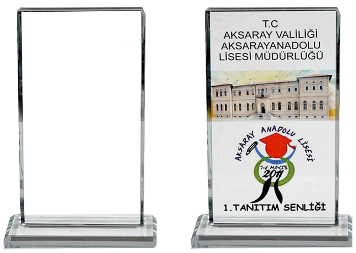 Kristal Plaket Kristal Plaket