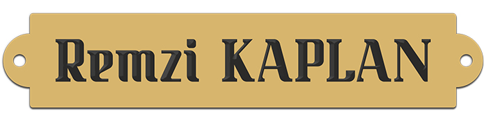 PKL01 Lazer Kesim Pirinç Özel Kapı İsimliği PKL01 Lazer Kesim Pirinç Özel Kapı İsimliği