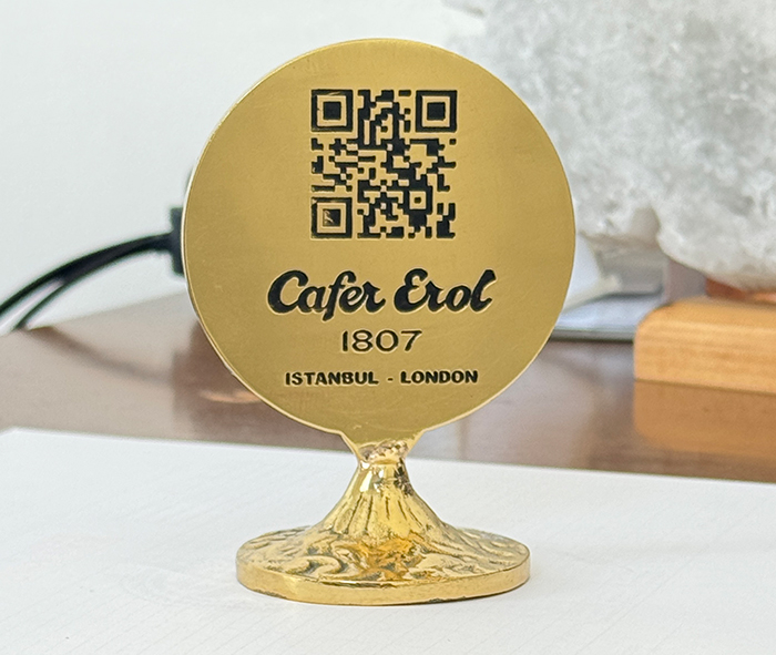 PMN10 Pirin� Masa �st� Numaral�k ve QR Code