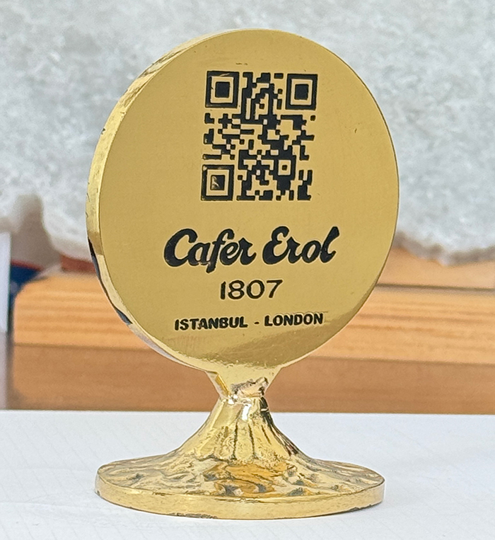 PMN10 Pirin� Masa �st� Numaral�k ve QR Code