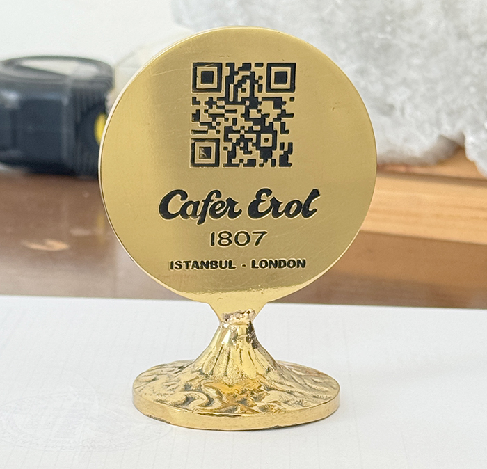 PMN10 Pirin� Masa �st� Numaral�k ve QR Code