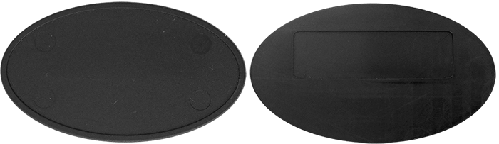 PYK05 Oval Metal Yaka İsimliği Altı PYK05 Oval Metal Yaka İsimliği Altı