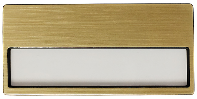 PYK01 PVC Plastik Yaka İsimliği - ALTIN PYK01 PVC Plastik Yaka İsimliği - ALTIN