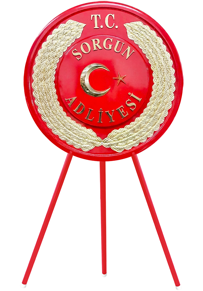 Adliye ve Baro �elenkleri , Cumhuriyet Ba�savc�l���, B�lge �dare Mahkemesi Metal T�ren �elengi