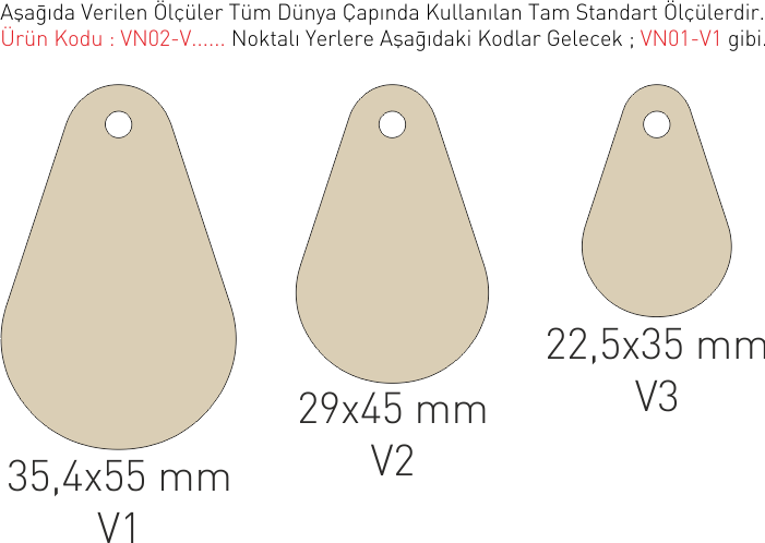 VN02 Vestiyer Numarası ve Vestiyer Askı Numarası VN02 Vestiyer Numarası ve Vestiyer Askı Numarası