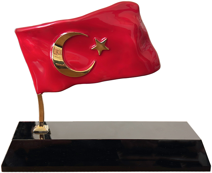  MVIP02 Dalgalanan Bayrakl� Masa �simli�i