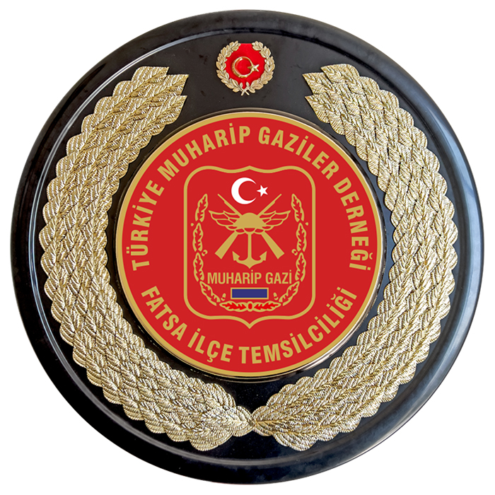 T�rkiye Muharip Gaziler Derne�i �elengi - T�MGAZ�DER METAL �ELENK