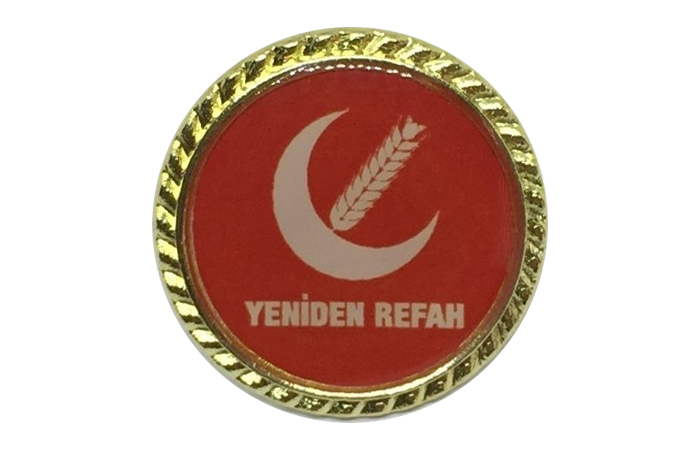 Yeniden Refah Partisi Yaka Rozeti