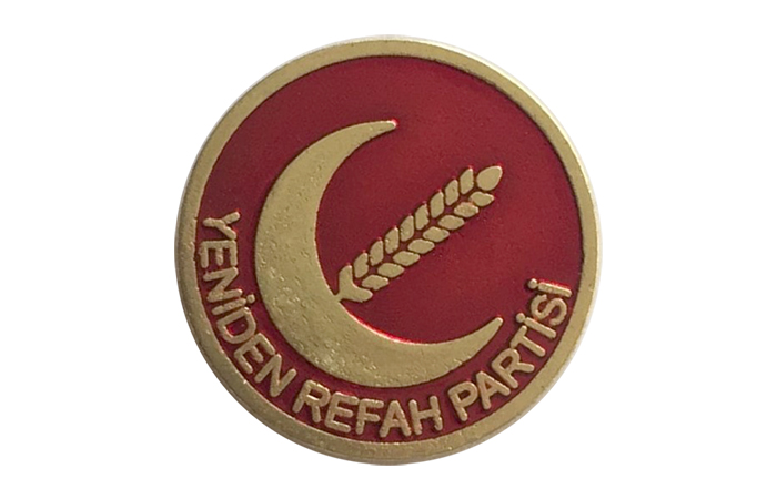 Yeniden Refah Partisi Yaka Rozeti