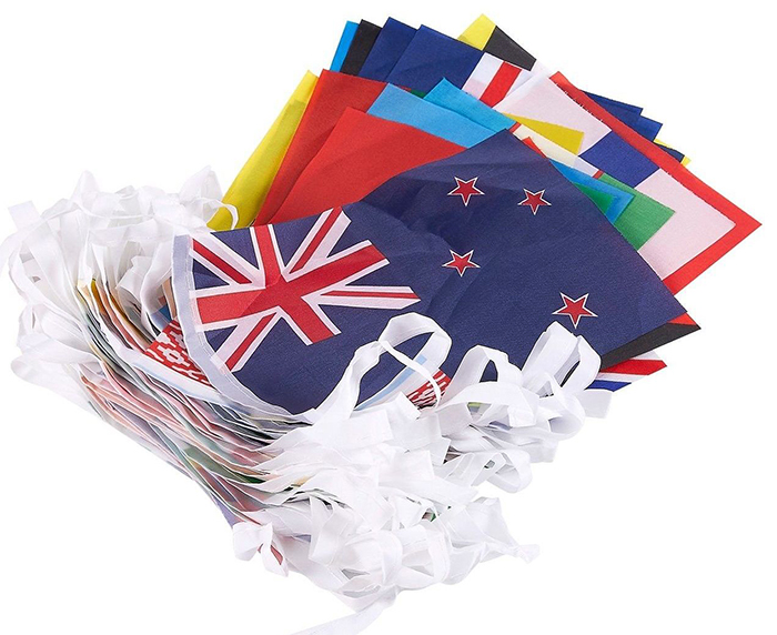 �pe Dizili �lke Bayraklar�, Devlet Bayraklar�