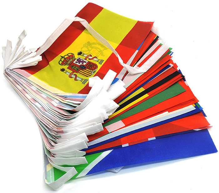 �pe Dizili �lke Bayraklar�, Devlet Bayraklar�