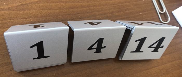 Metal Masa �st� Numaras� EKONOM�K - Al�minyum MMN5