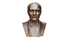 FRP Bronz Ataturk Bustu