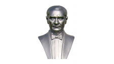 Fiber Glass Krom Ataturk Bustu